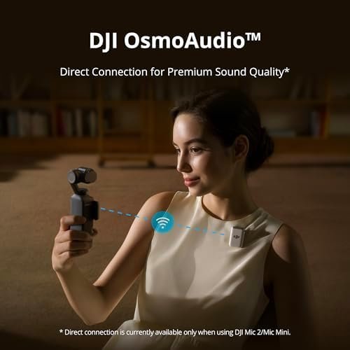 DJI Osmo Pocket 3 Creator Combo, 1'' CMOS, 4K Resolution/120fps Vlog Camera, 3-Axis Stabilization, Face/Object Tracking, Mic Included for Clear Sound, Digital Camera for YouTube : Electronics - Image 6