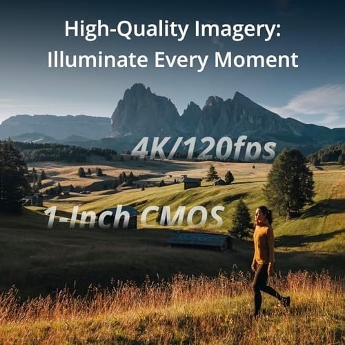 DJI Osmo Pocket 3 Creator Combo, 1'' CMOS, 4K Resolution/120fps Vlog Camera, 3-Axis Stabilization, Face/Object Tracking, Mic Included for Clear Sound, Digital Camera for YouTube : Electronics - Image 2